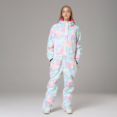 Traje de Esquí Impermeable Una Pieza para Mujer - Image 3