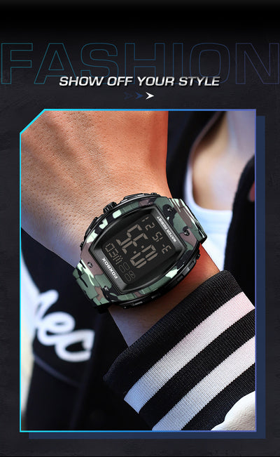 Reloj Digital Multifuncional para Hombre - Perfecto para Estudiantes - Image 15