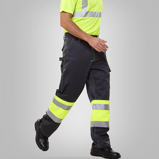 Pantalones de Trabajo Reflectantes para Construcción y Muelles