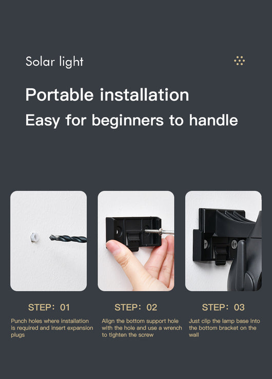 Luces Solares Exterior con Sensor de Movimiento - Iluminación Impermeable para Patios y Balcones - Image 21