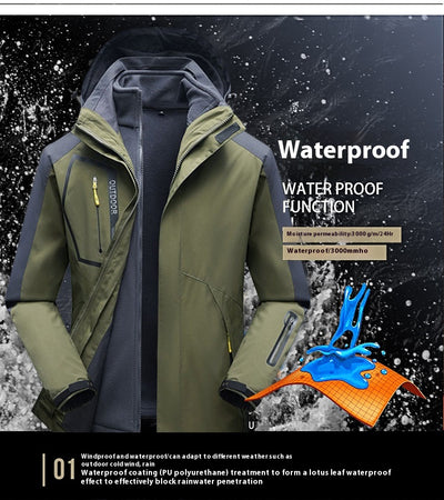 Chaqueta Táctica para Hombre con Forro Polar - Resistente al Viento - Image 17