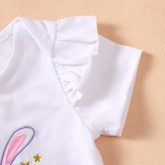Conjunto de Verano para Niñas con Bordados - 4 Piezas - Image 22