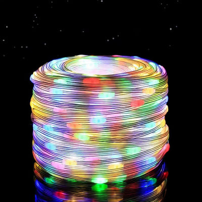 Guirnalda LED Navideña de Bajo Voltaje 24V con Energía Solar - Image 2