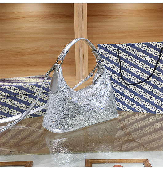 Bolso de Noche Elegante con Strass - Cartera de Gran Capacidad para Mujer - Image 19