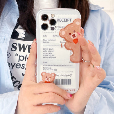 Funda Protectora Estilo Coreano con Diseño Osito - Resistencia Total - Image 11