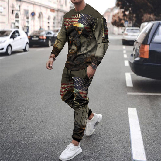 Conjunto Deportivo Dos Piezas: Playera Manga Larga y Pantalón - Image 4