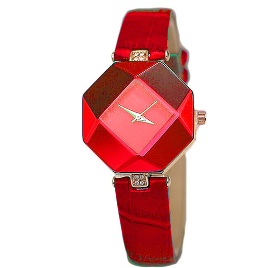 Reloj Elegante para Estudiante con Cristal Prismático y Esfera Pequeña - Image 3