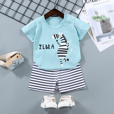 Traje Corto de Algodón para Niño - Perfecto para el Verano - Image 5