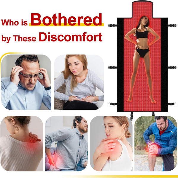 Bolsa de Terapia de Luz Roja para Dormir - Recuperación Corporal Completa