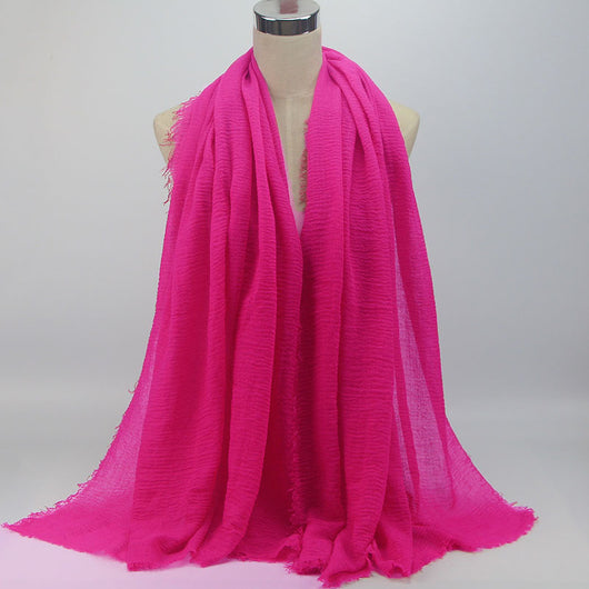 Pañuelo Versátil de Algodón y Lino para Mujer - Image 24