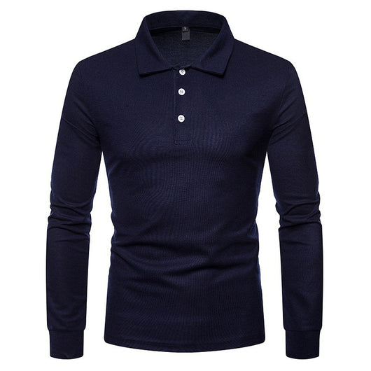 Camisa Casual de Manga Larga Slim Fit con Cuello de Color - Image 35