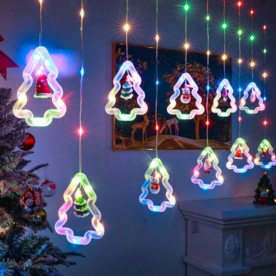 Cadena de Luces Navideñas para Cortinas - Image 8