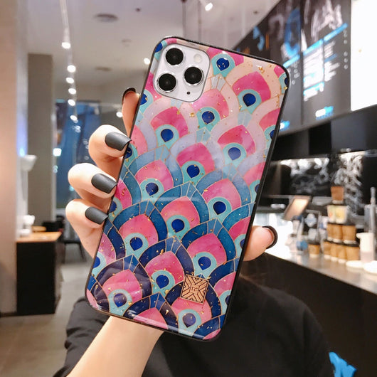 Funda Nórdica de Mármol y Silicona para Teléfono - Image 10