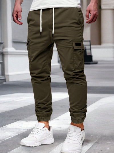 Pantalones de Trabajo Elásticos con Cintura Ajustable - Image 7
