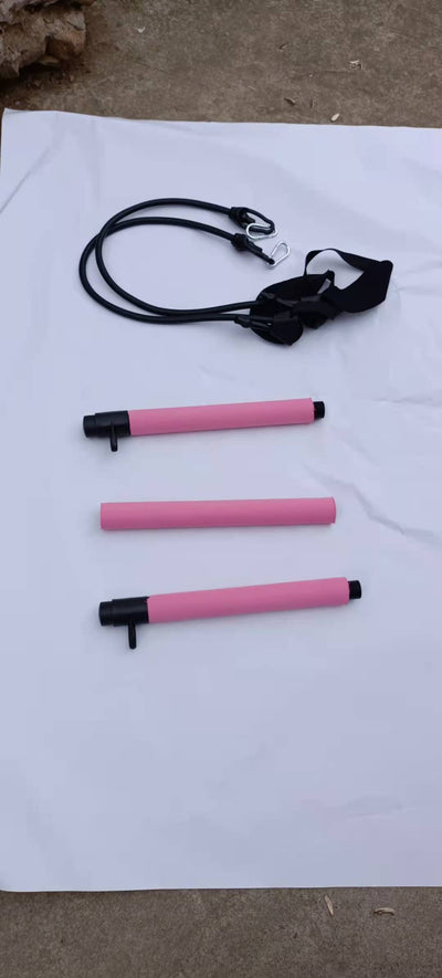 Bastón de Pilates Extensible de Tres Secciones - Image 11