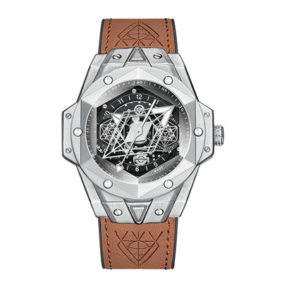 Reloj de Cuarzo para Hombre con Banda de Silicona Resistente al Agua - Image 8