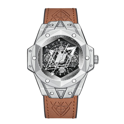 Reloj de Cuarzo para Hombre con Banda de Silicona Resistente al Agua - Image 8