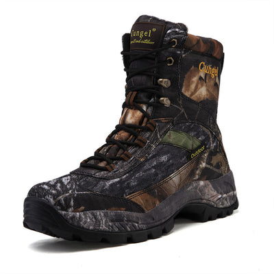Botas Martin Altas Camuflaje Antideslizantes con Protección de Impacto - Image 15