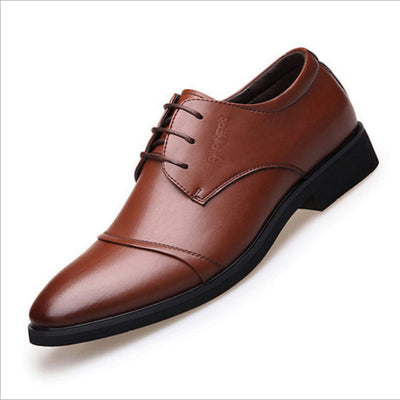 Zapatos Formales de Cuero para Hombre Talla Grande - Respirable y Cómodo - Image 4