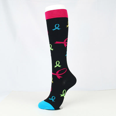 Medias Deportivas Elásticas Largas Transpirables para Hombre y Mujer - Image 35