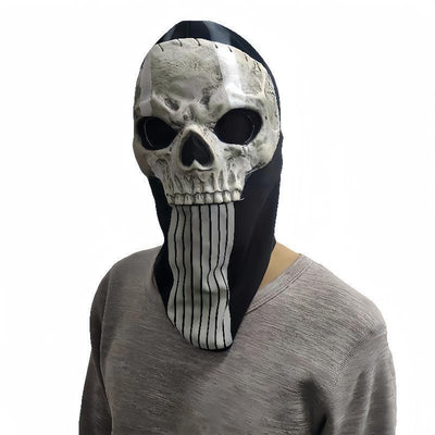 Máscara Facial de Calavera Fantasma para Festividades - Impresión Creativa - Image 5