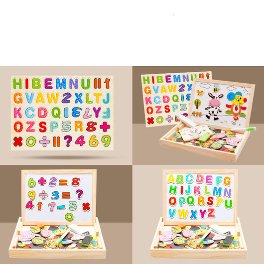 Pizarra Magnética Doble Cara con Figuras del Zodiaco - Puzzle Educativo Infantil - Image 2