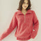 Suéter de Cashmira con Cuello Mao Grueso de Cinco Capas para Mujer - Abrigo Base Holgado Otoño Invierno