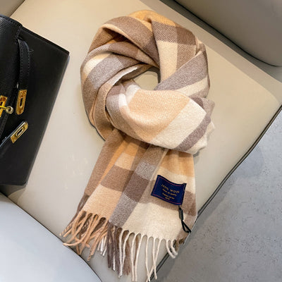 Bufanda de Lana para Hombre Invierno Multicolor - Diseño Moderno - Image 4