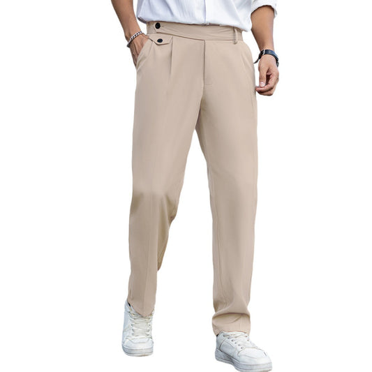 Pantalones Casuales Rectos para Hombre - Estilo Versátil - Image 2