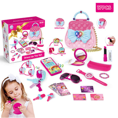 Set de Accesorios de Belleza Princesa con Bolso Decorativo - Image 3