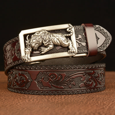 Cinturón Casual para Hombre con Hebilla Automática de Diseño Moderno - Image 5