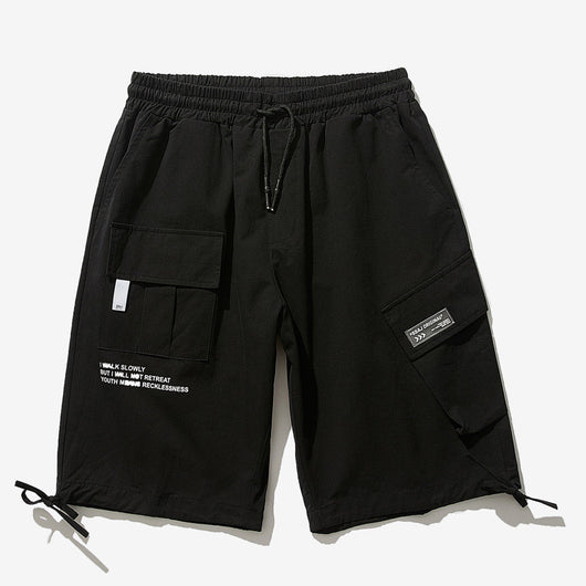 Pantalones Cortos Rectos de Algodón Puro Lavado - Básico Versátil para Hombre - Image 9