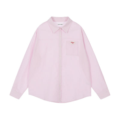 Camisa Suelta a Rayas para Hombre y Mujer - Image 5
