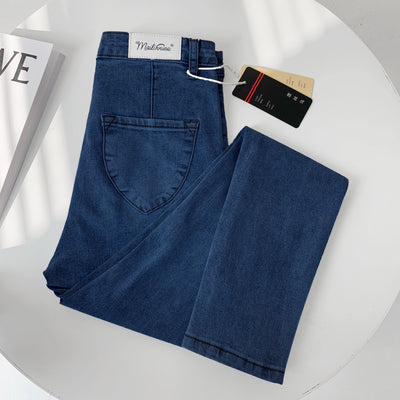 Pantalones Vaqueros Elásticos Cintura Alta para Mujer - Image 11