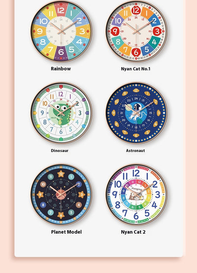 Reloj de Pared Educativo Infantil - Enseña a Leer la Hora de Forma Divertida - Image 25