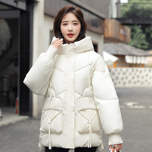 Abrigo Acolchado con Plumón y Capucha Oversized - Calidez Extrema