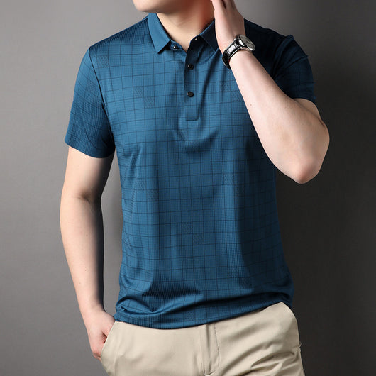 Camiseta de Algodón Mercerizado con Tecnología Ice Silk para Papá - Image 4