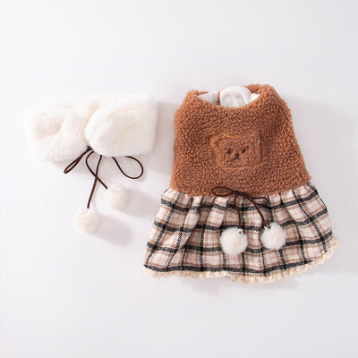 Vestido Infantil Osito Adorable con Diseño de Cachorro - Image 15
