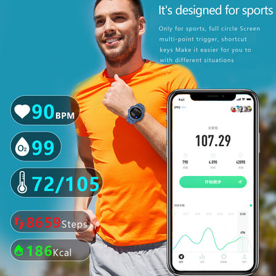 Reloj Inteligente HT6 con Recordatorio de Sedentarismo y Música Bluetooth - Image 5