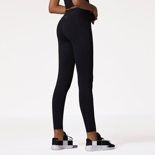 Pantalones Yoga Talle Alto Doble Cara Nude - Control de Abdomen y Cadera para Mujer - Image 9