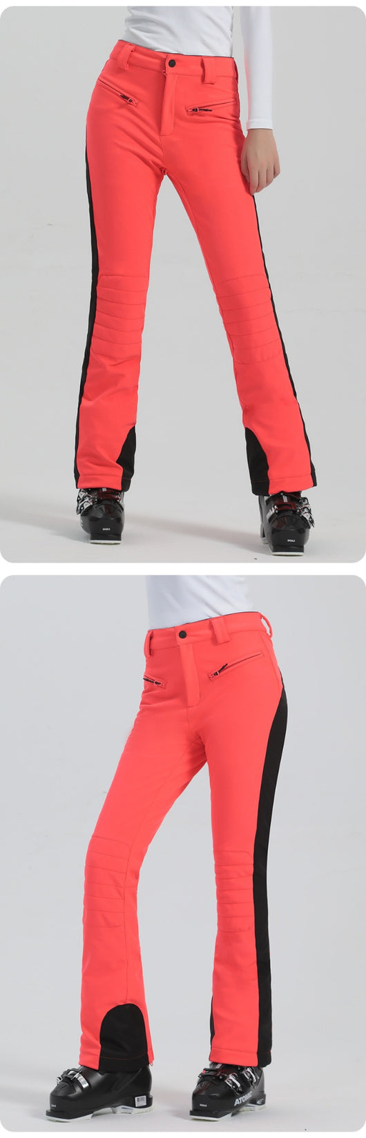 Pantalones de Esquí Impermeables para Mujer - Abrigo Térmico Invierno - Image 11