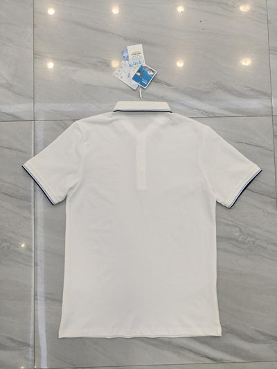 Polo de Algodón Puro Business Casual con Solapa - Manga Corta - Image 19