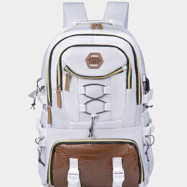 Mochila Oxford Casual para Hombre - Diseño Individual y Versátil