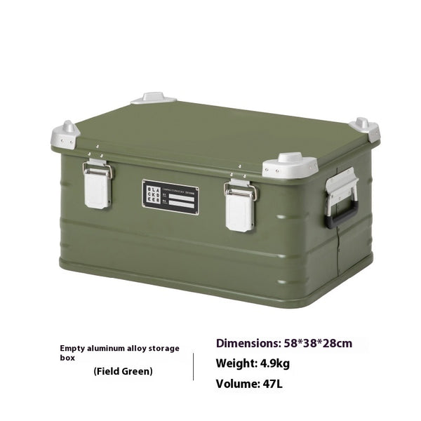Caja de Almacenamiento Portátil de Aluminio para Camping y Vehículos - Image 5