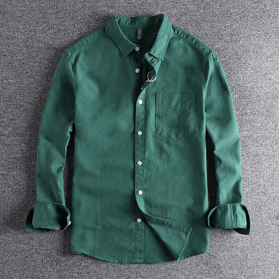 Camisa Casual de Algodón para Hombre - Image 11