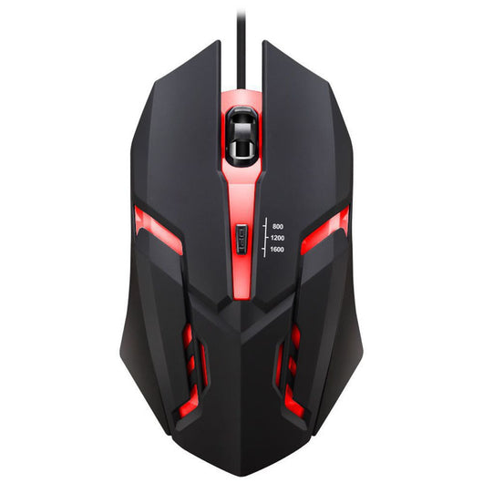 Ratón Gaming USB con Luz LED Respirable Multicolor para E-sports - Image 6