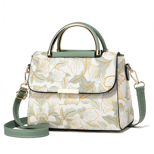 Bolso Bandolera Mujer Estilo Chino con Estampado Trendy - Image 2