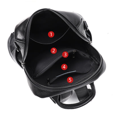 Mochila de Cuero para Mujer - Piel Vacuno Premium - Image 2