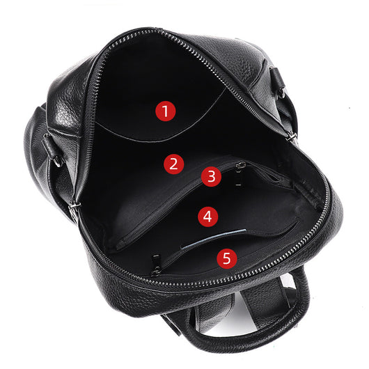 Mochila de Cuero para Mujer - Piel Vacuno Premium - Image 2