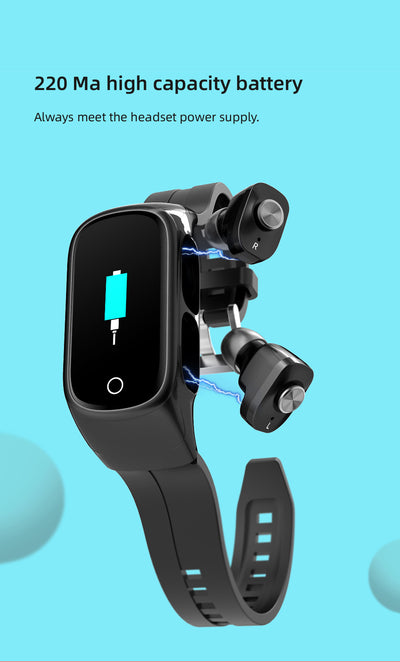Pulsera Inteligente N8 con Bluetooth, Reproductor de Música y Modo Deportivo - Image 13